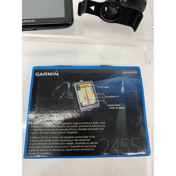 Garmin Nuvi 2455 LT TESTED WORKING 4.3" Screen GPS Navigator Device - Picture 10 of 14